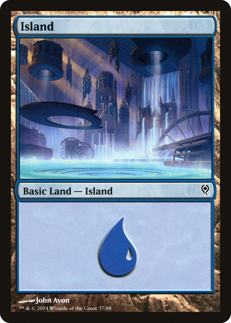 Image of Island (37) [Duel Decks: Jace vs. Vraska]