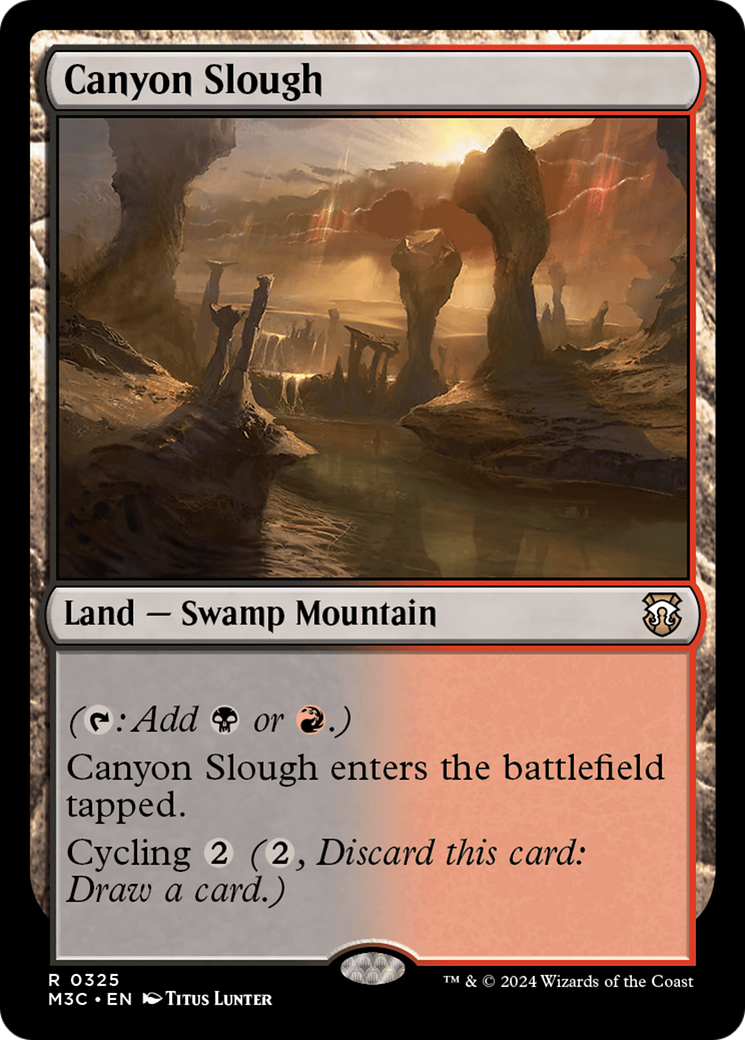 Image of Canyon Slough [Modern Horizons 3 Commander]