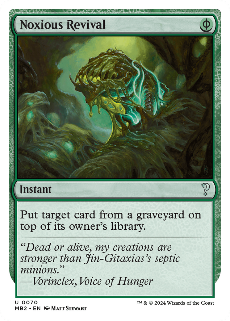 Image of Noxious Revival (White Border) [Mystery Booster 2]