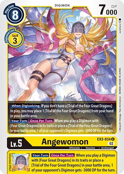 Image of Angewomon [EX3-034] [Revision Pack Cards]