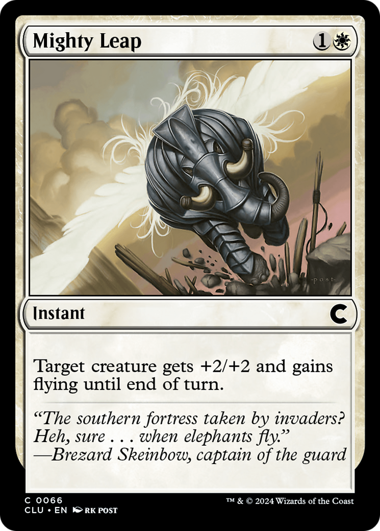 Image of Mighty Leap [Ravnica: Clue Edition]