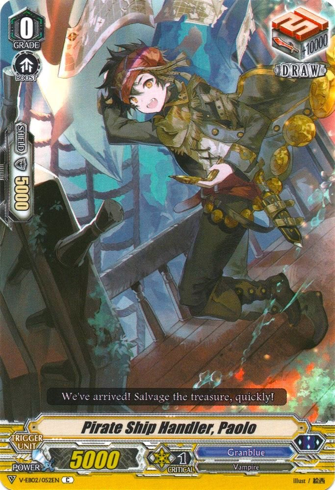 Image of Pirate Ship Handler, Paolo (V-EB02/052EN) [Champions of the Asia Circuit]