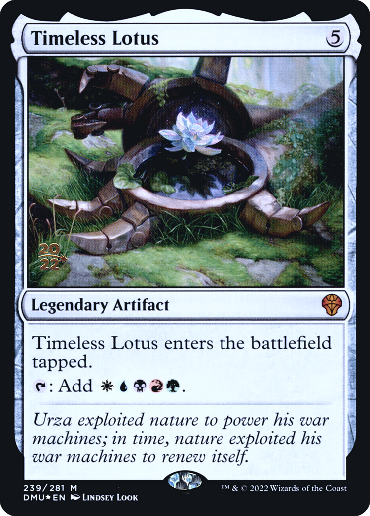 Image of Timeless Lotus [Dominaria United Prerelease Promos]