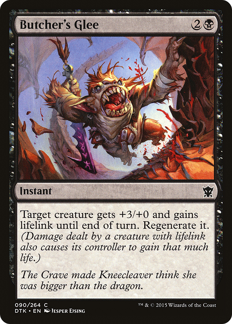 Image of Butcher's Glee [Dragons of Tarkir]