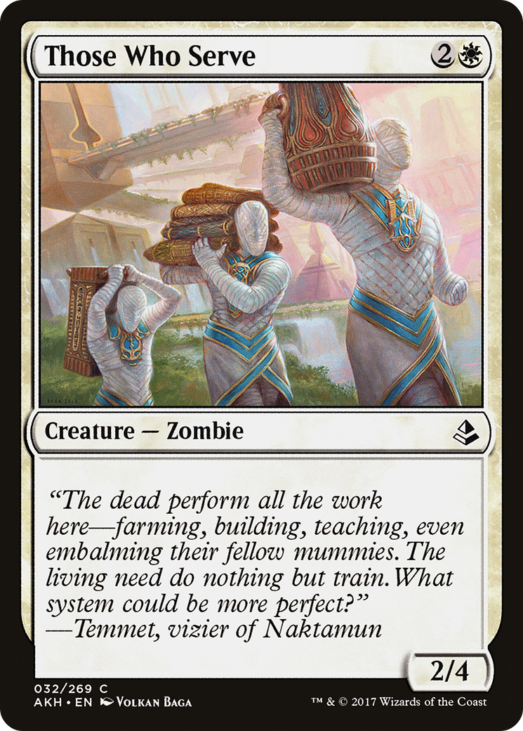 Image of Those Who Serve [Amonkhet]