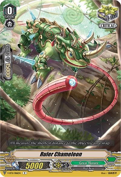 Image of Ruler Chameleon (V-BT11/086EN) [Storm of the Blue Cavalry]