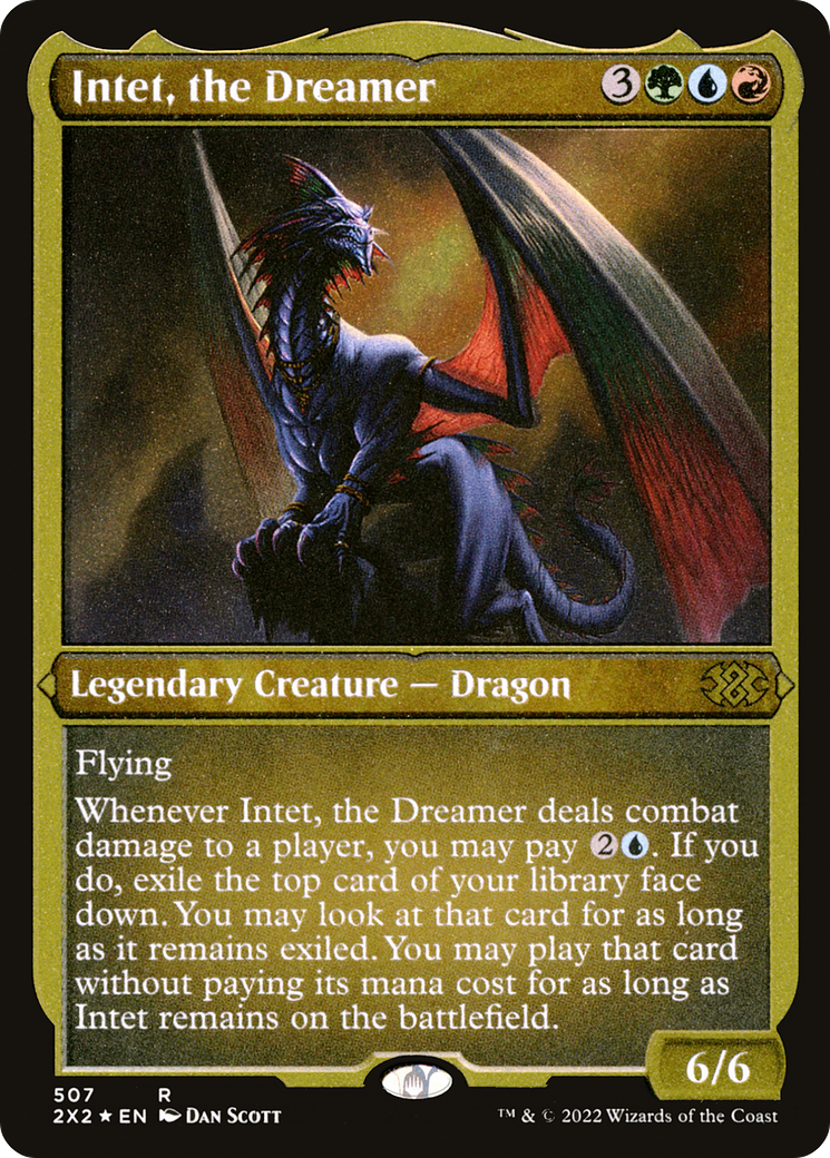 Image of Intet, the Dreamer (Foil Etched) [Double Masters 2022]
