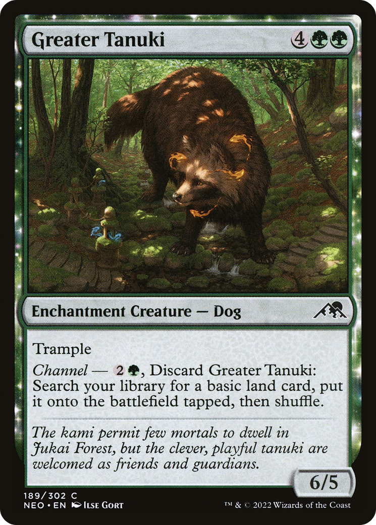 Image of Greater Tanuki [Kamigawa: Neon Dynasty]