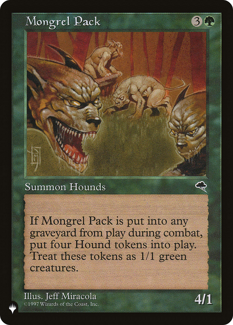 Image of Mongrel Pack [The List]
