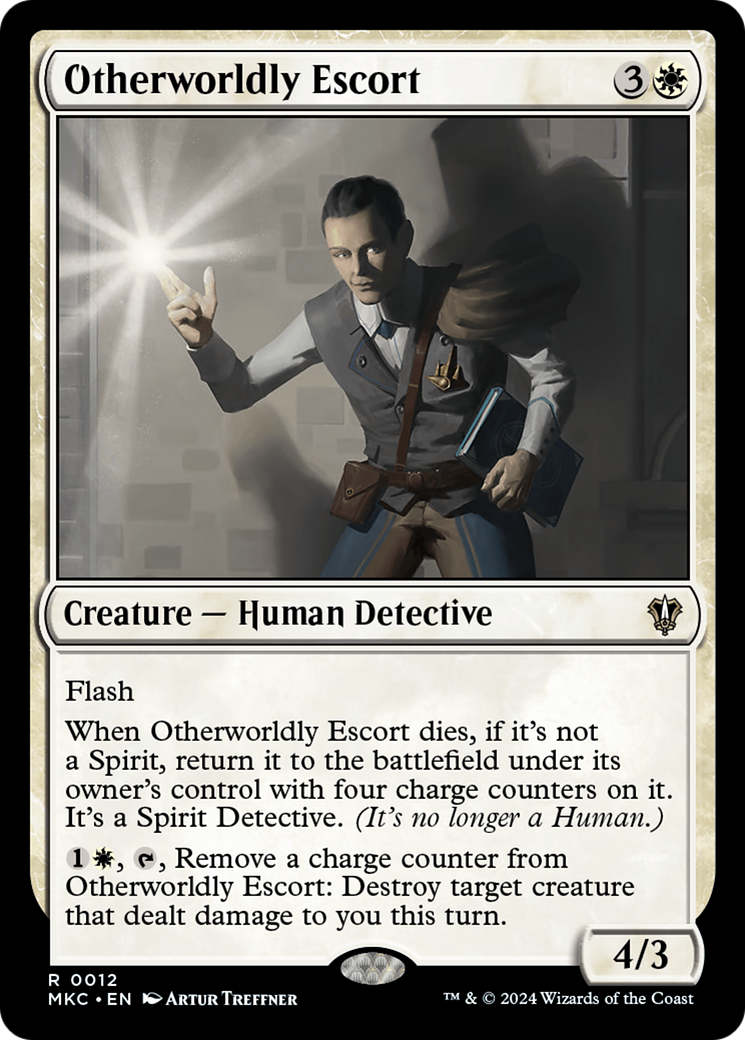 Image of Otherworldly Escort [Murders at Karlov Manor Commander]