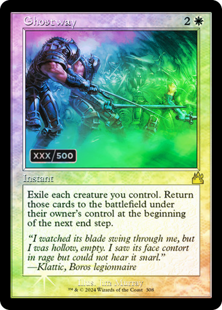 Image of Ghostway (Retro) (Serialized) [Ravnica Remastered]