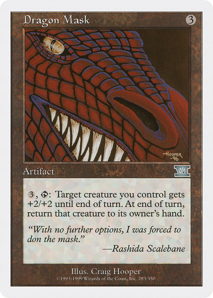 Image of Dragon Mask [Classic Sixth Edition]