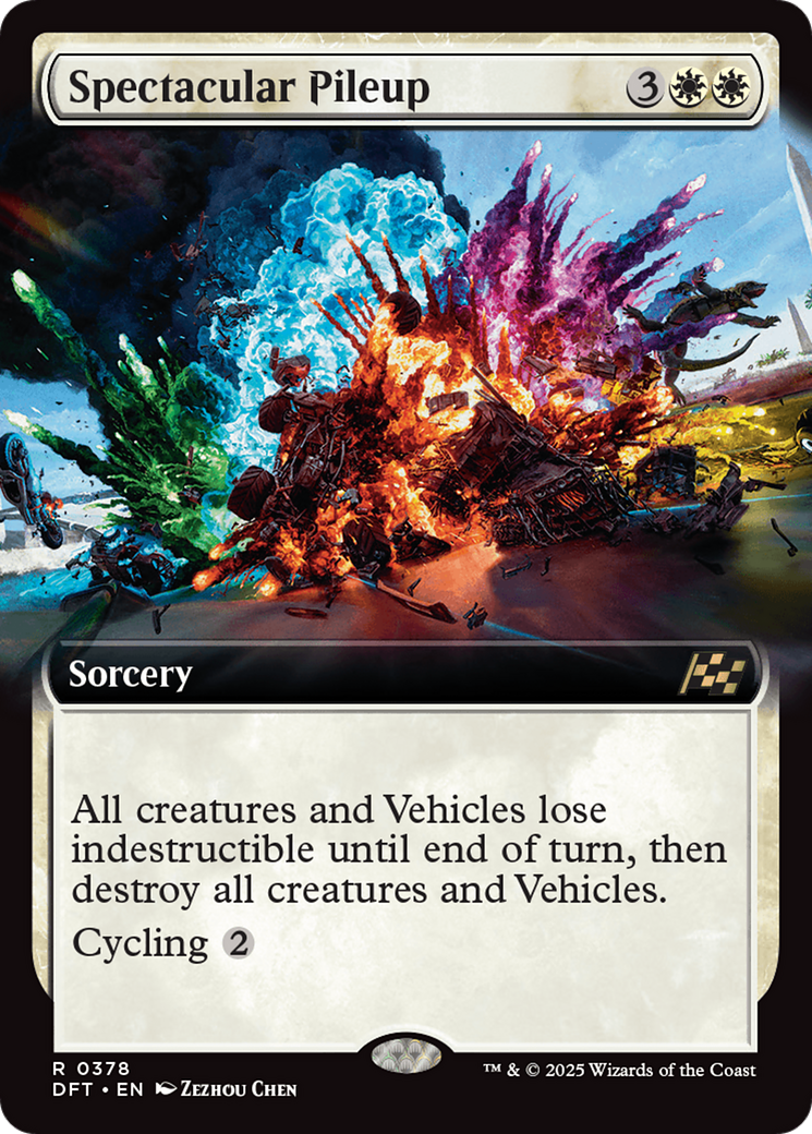 Image of Spectacular Pileup (Extended Art) [Aetherdrift]