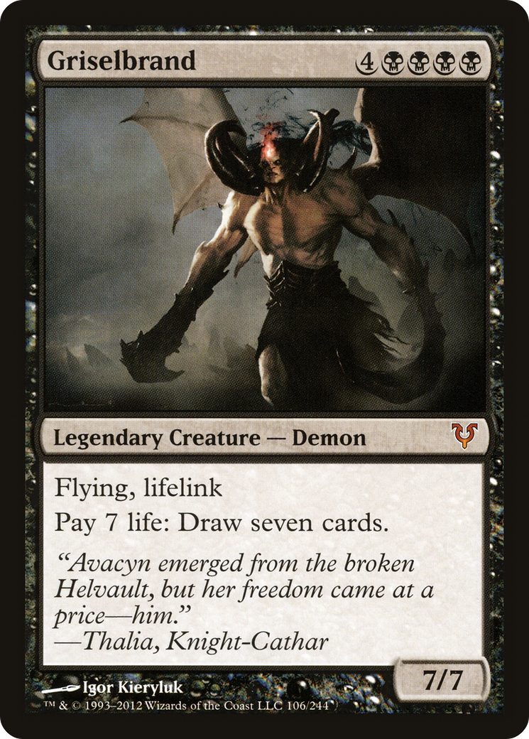 Image of Griselbrand [Avacyn Restored]