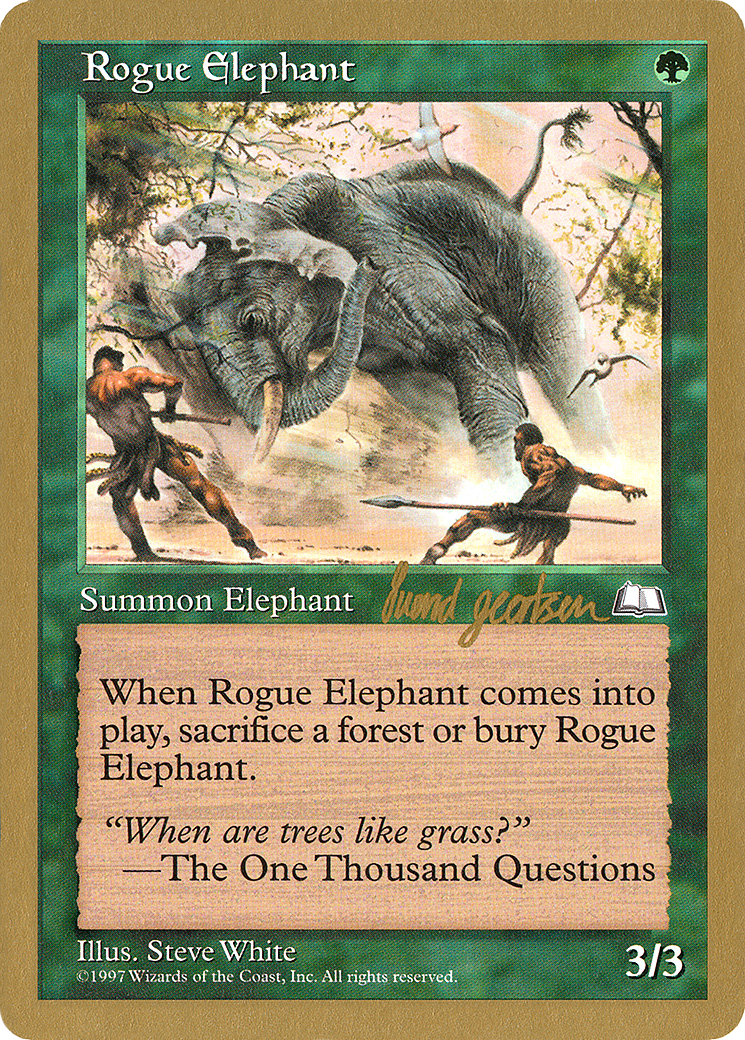 Image of Rogue Elephant (Svend Geertsen) [World Championship Decks 1997]