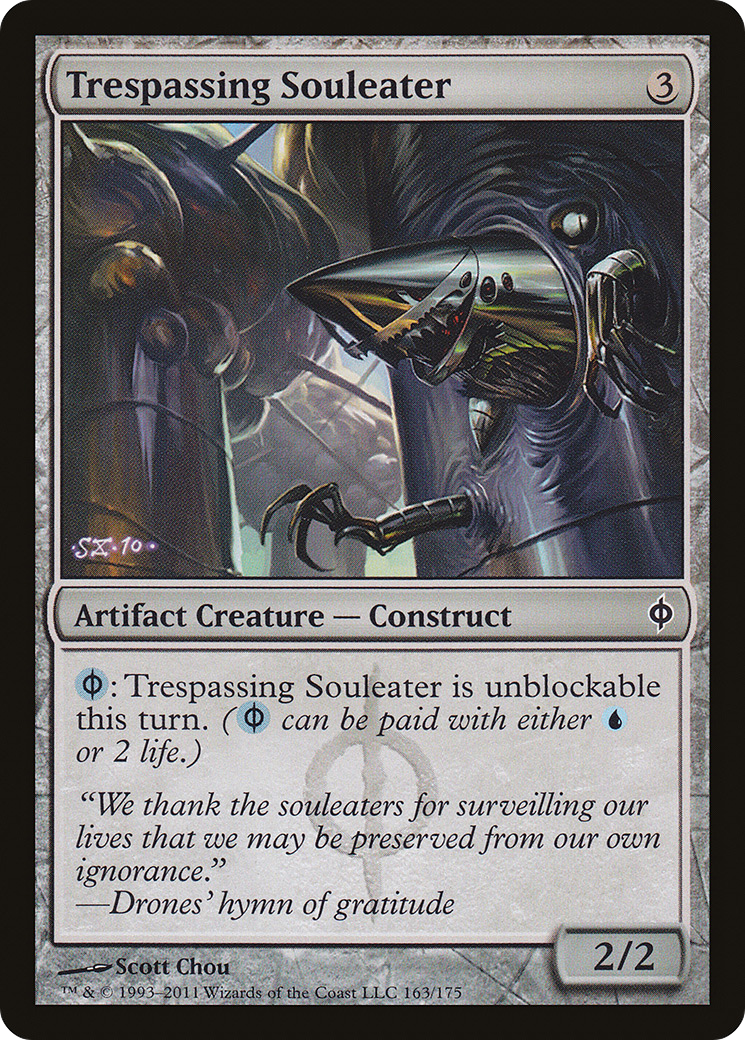 Image of Trespassing Souleater [New Phyrexia]