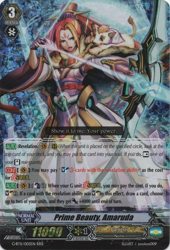 Image of Prime Beauty, Amaruda (G-BT11/005EN) [Demonic Advent]