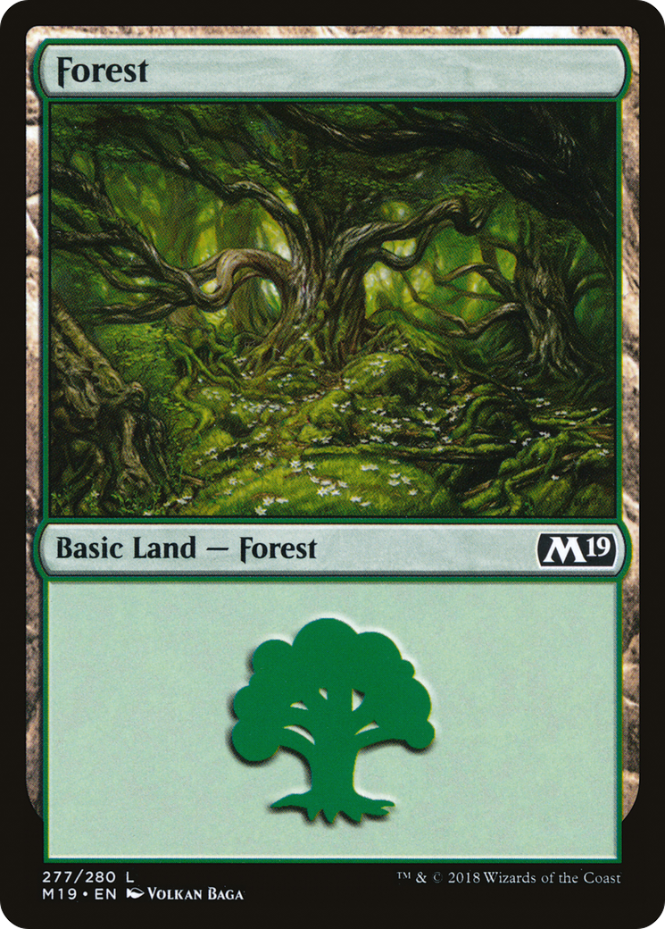 Image of Forest (277) [Core Set 2019]
