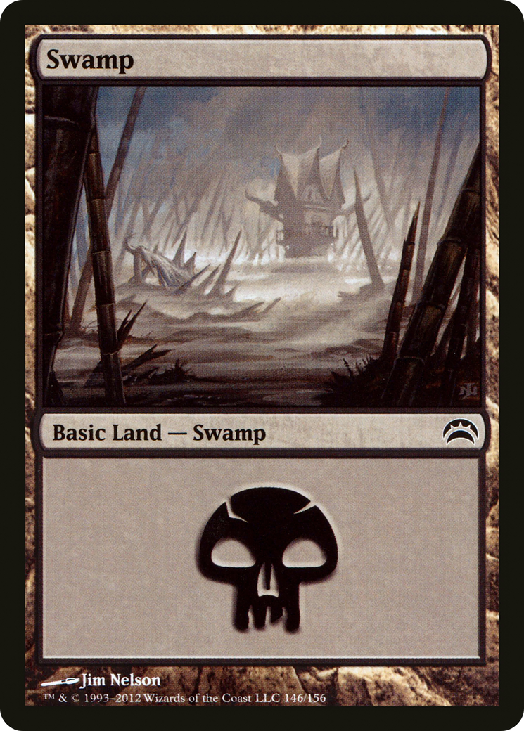 Image of Swamp (146) (PC2-146) - Planechase 2012 Foil