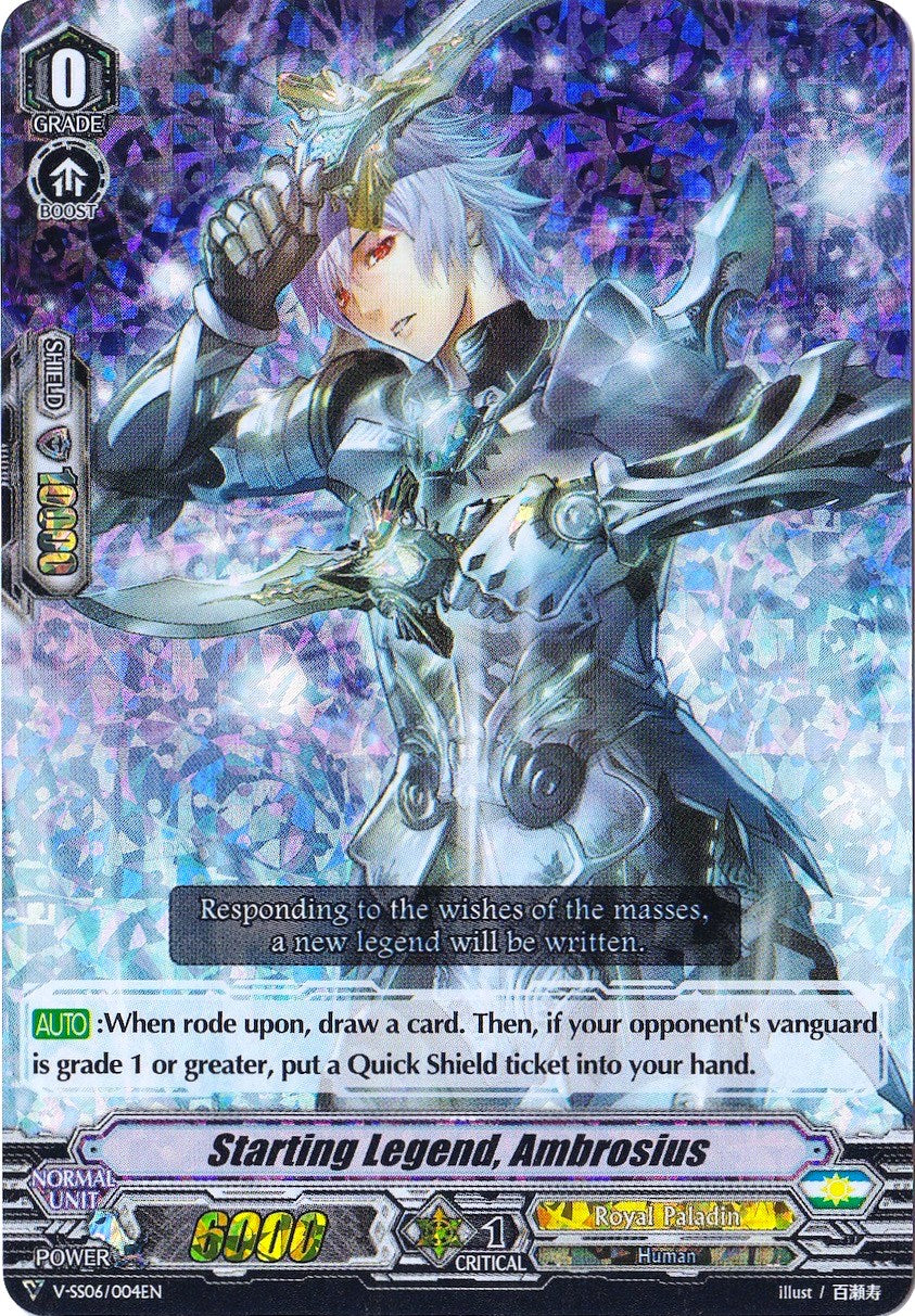 Image of Starting Legend, Ambrosius (V-SS06/004EN) [Valiant Sanctuary]