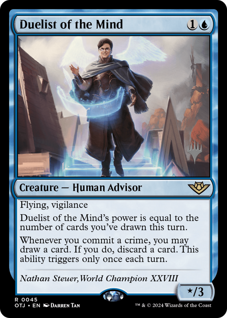 Image of Duelist of the Mind (Promo Pack) [Outlaws of Thunder Junction Promos]