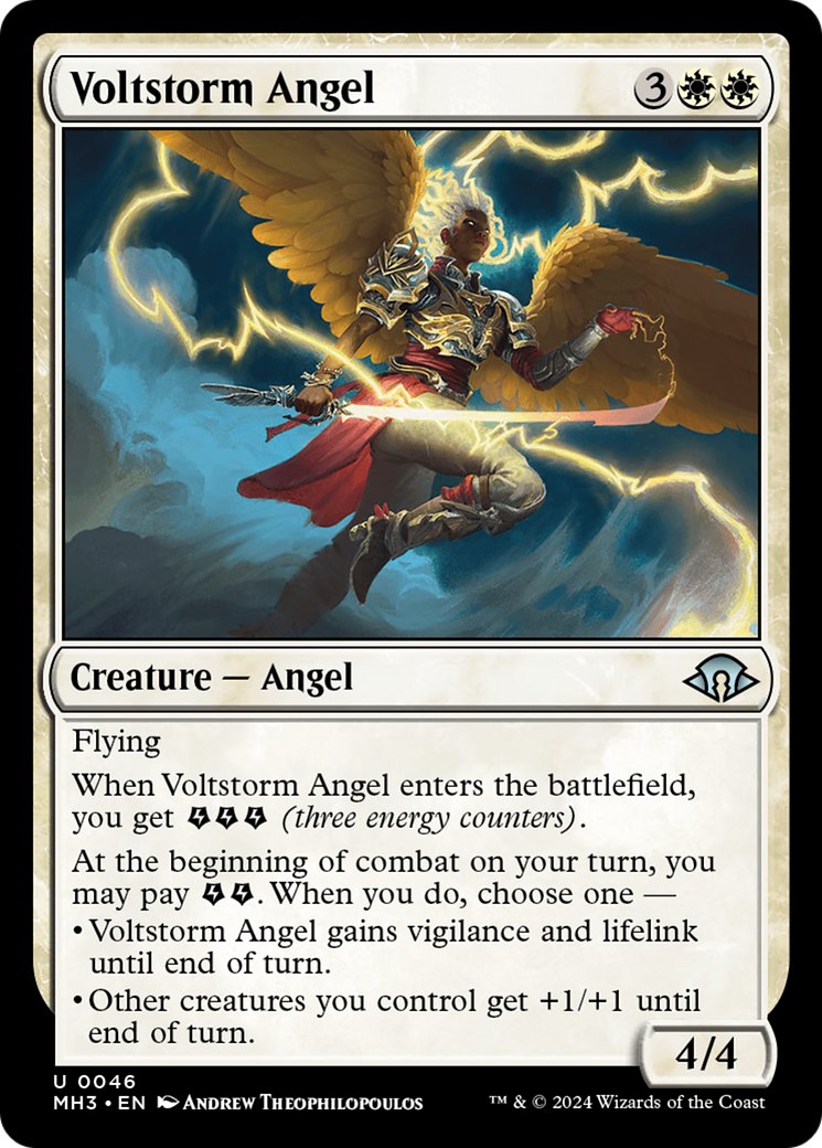 Image of Voltstorm Angel [Modern Horizons 3]