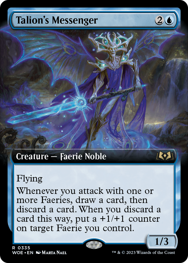 Image of Talion's Messenger (Extended Art) [Wilds of Eldraine]