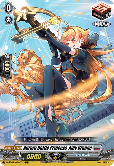 Image of Aurora Battle Princess, Amy Orange (D-SS01/030EN) [Festival Collection 2021]