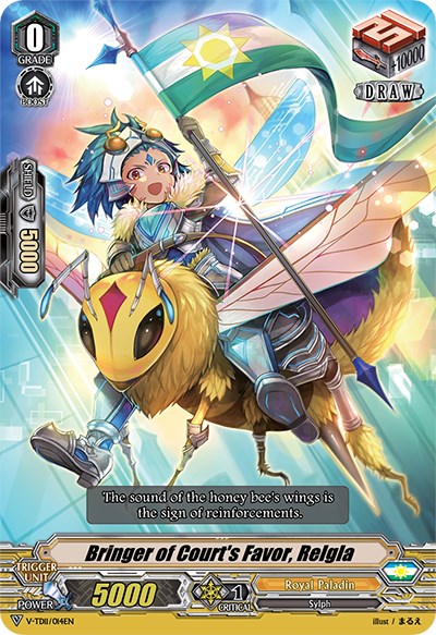Image of Bringer of Court's Favor, Relgla (V-TD11/014EN) [Altmile]
