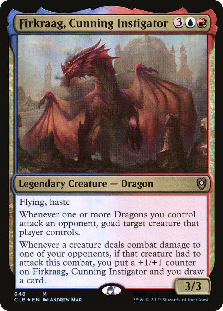 Image of Firkraag, Cunning Instigator [Commander Legends: Battle for Baldur's Gate]
