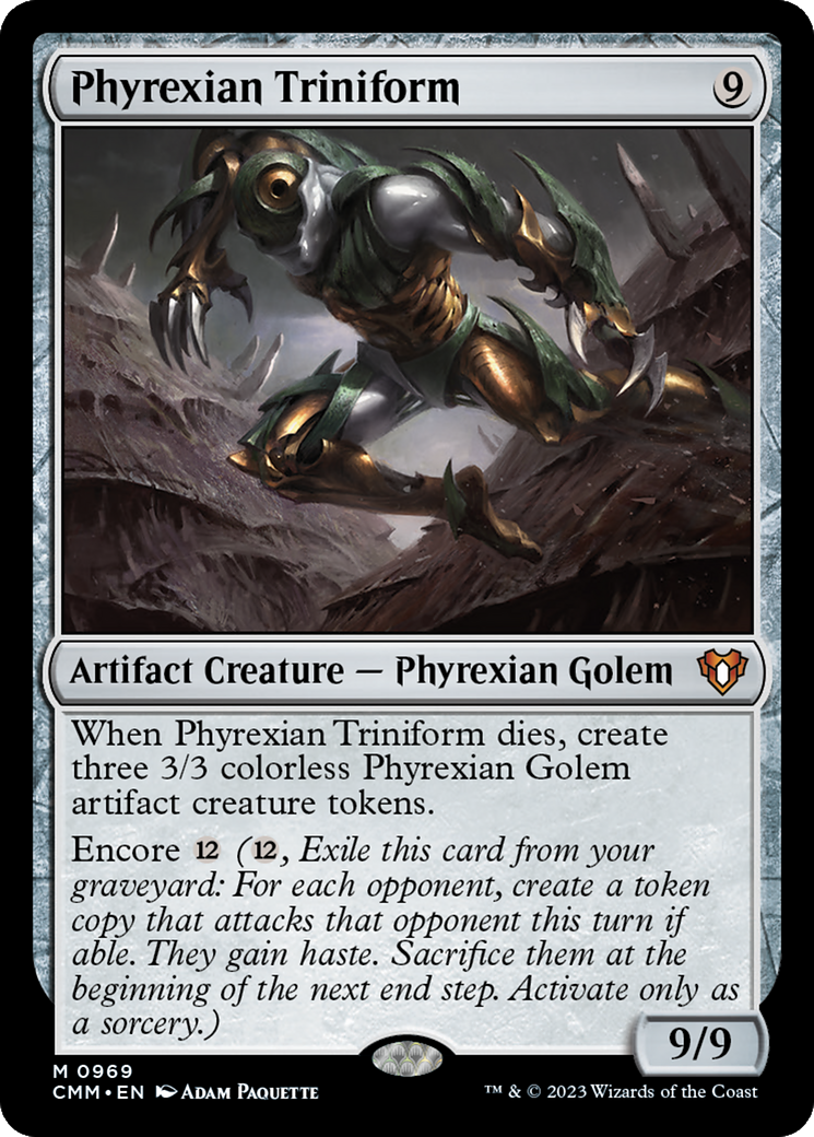 Image of Phyrexian Triniform [Commander Masters]