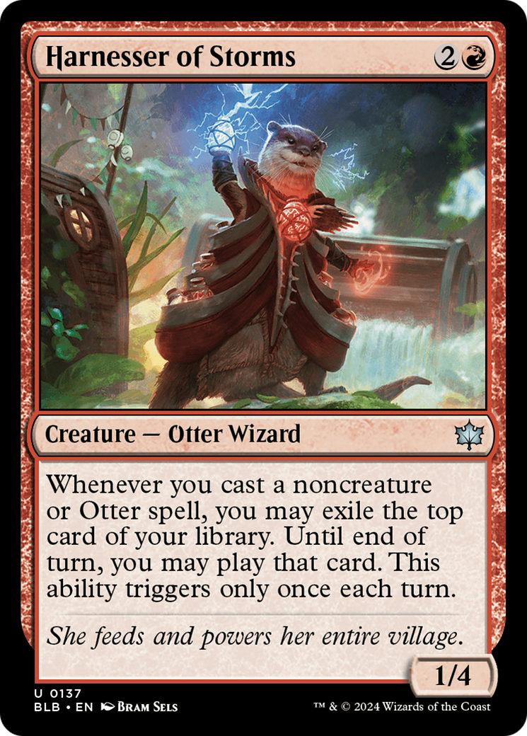 Image of Harnesser of Storms [Bloomburrow]