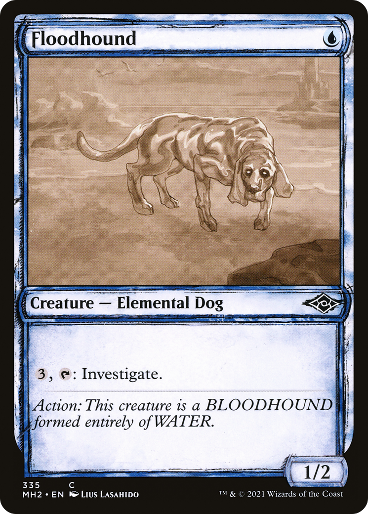 Image of Floodhound (Sketch) [Modern Horizons 2]