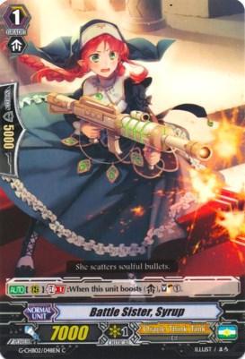 Image of Battle Sister, Syrup (G-CHB02/048EN) [We ARE!!! Trinity Dragon]