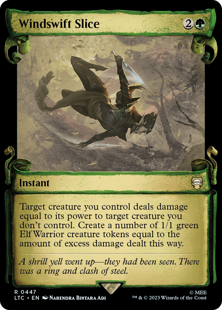 Image of Windswift Slice [The Lord of the Rings: Tales of Middle-Earth Commander Showcase Scrolls]
