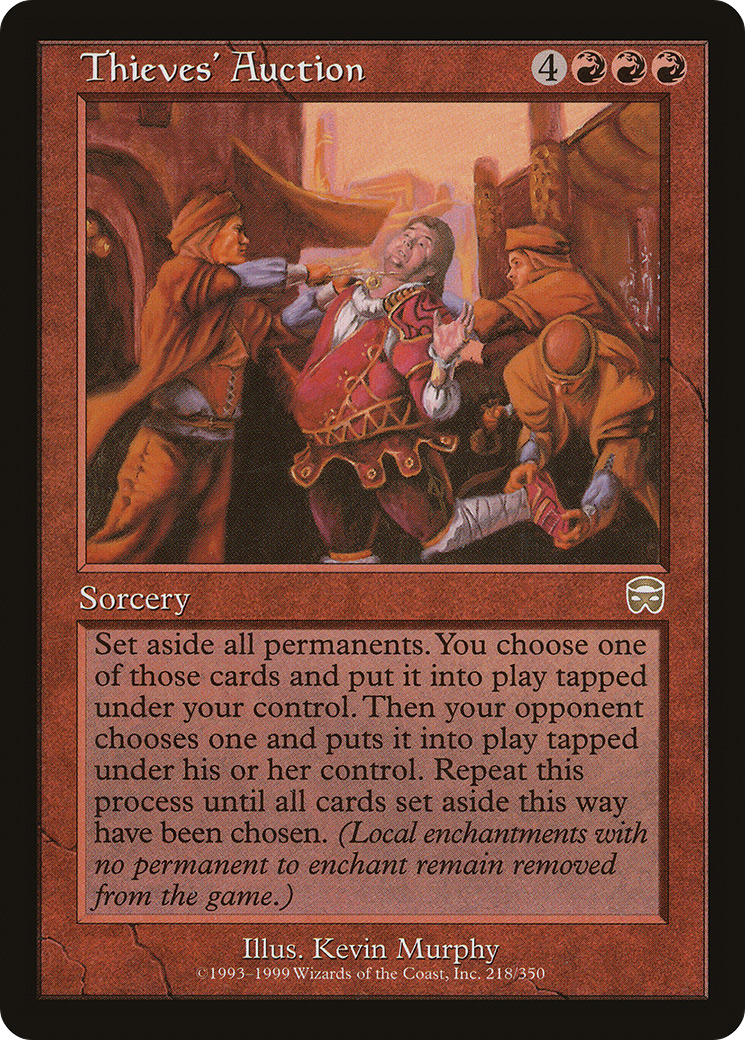 Image of Thieves' Auction [Mercadian Masques]