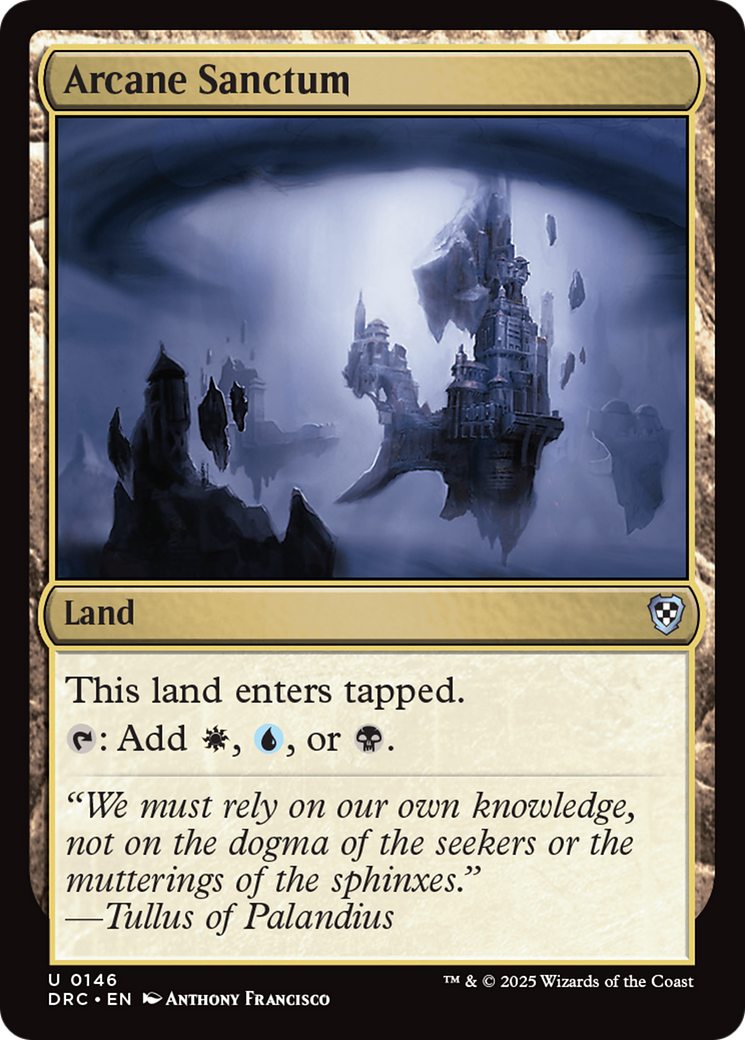 Image of Arcane Sanctum [Aetherdrift Commander]