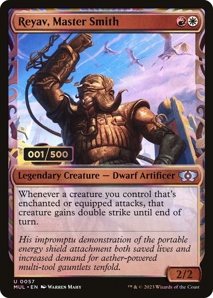 Image of Reyav, Master Smith (Serialized) [Multiverse Legends]