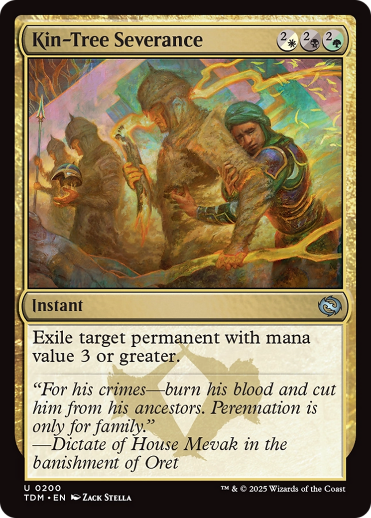 Image of Kin-Tree Severance [Tarkir: Dragonstorm]