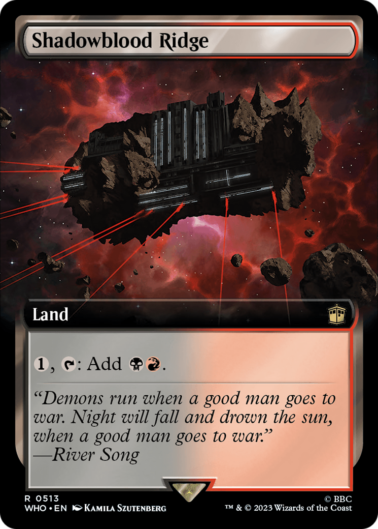 Image of Shadowblood Ridge (Extended Art) [Doctor Who]