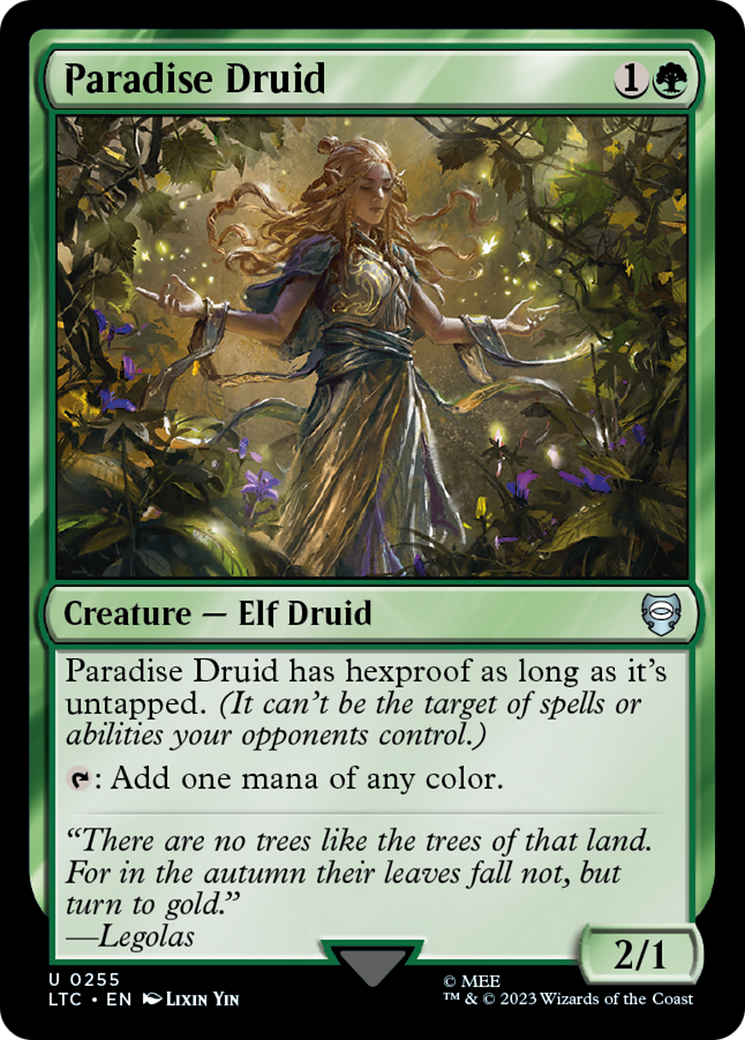 Image of Paradise Druid [The Lord of the Rings: Tales of Middle-Earth Commander]