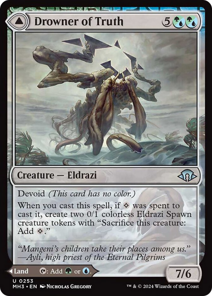 Image of Drowner of Truth // Drowned Jungle [Modern Horizons 3]