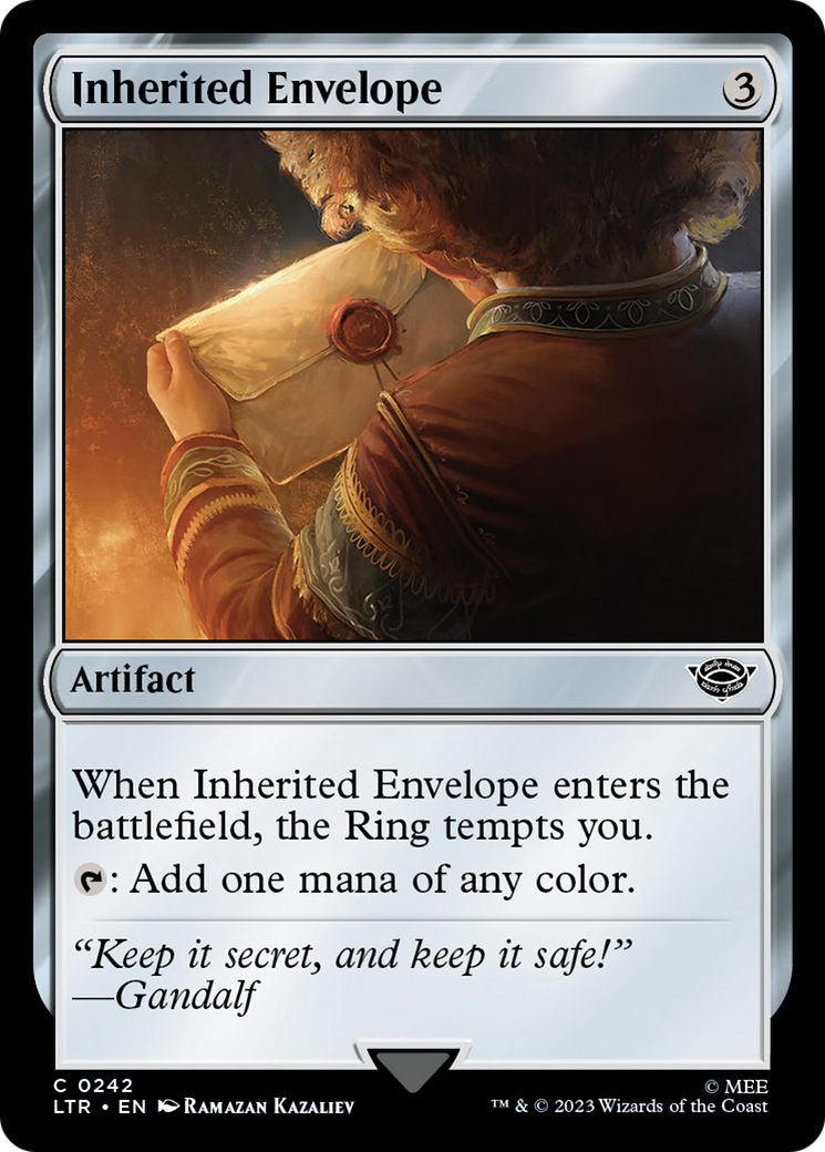 Image of Inherited Envelope [The Lord of the Rings: Tales of Middle-Earth]