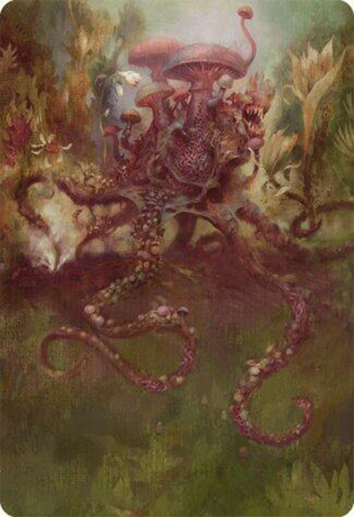 Image of Sowing Mycospawn Art Card [Modern Horizons 3 Art Series]