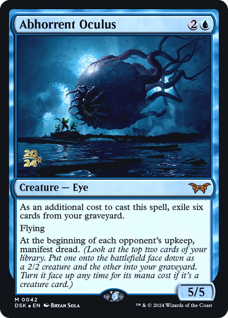 Image of Abhorrent Oculus [Duskmourn: House of Horror Prerelease Promos]