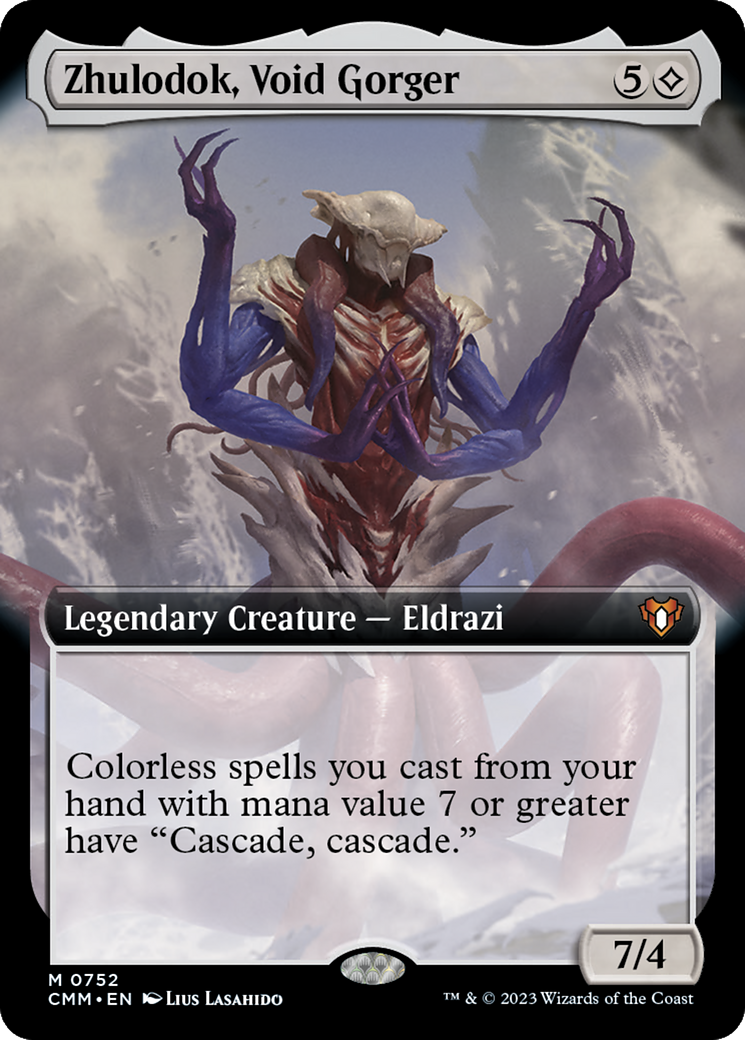 Image of Zhulodok, Void Gorger (Extended Art) [Commander Masters]