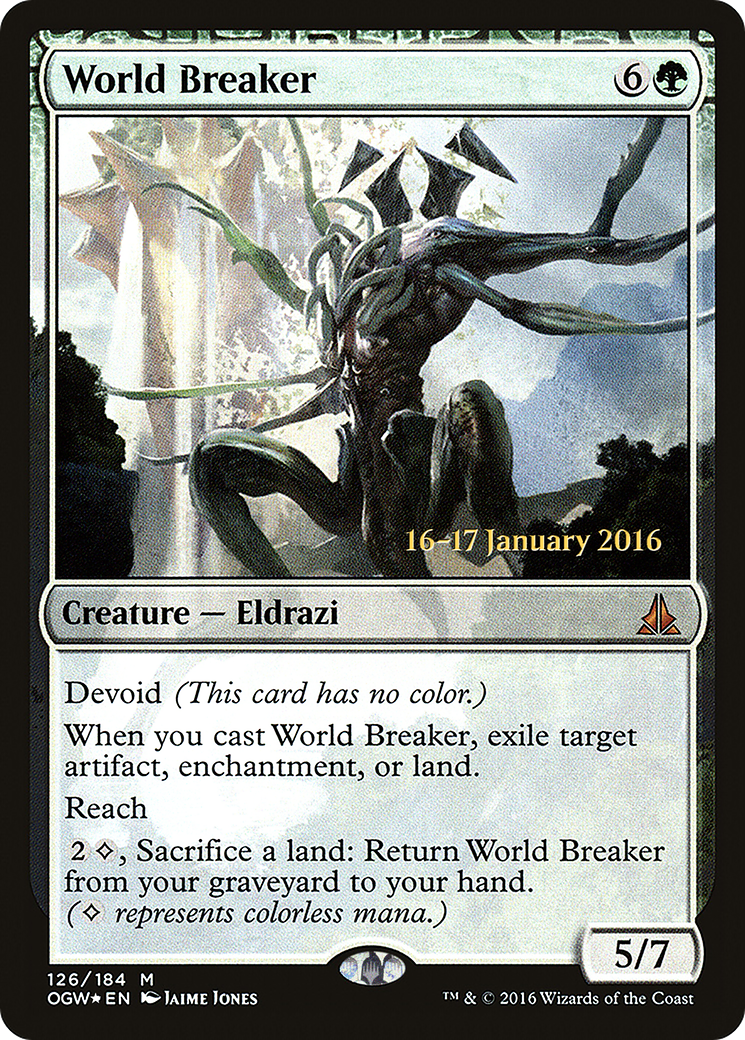 Image of World Breaker [Oath of the Gatewatch Prerelease Promos]