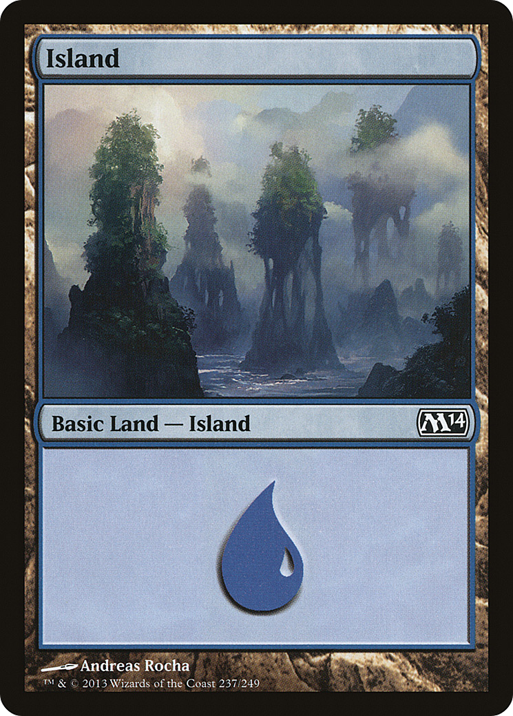 Image of Island (237) [Magic 2014]
