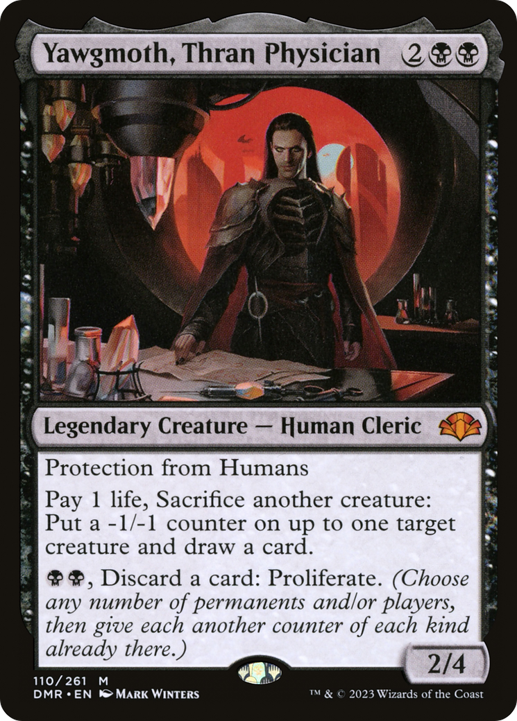 Image of Yawgmoth, Thran Physician [Dominaria Remastered]
