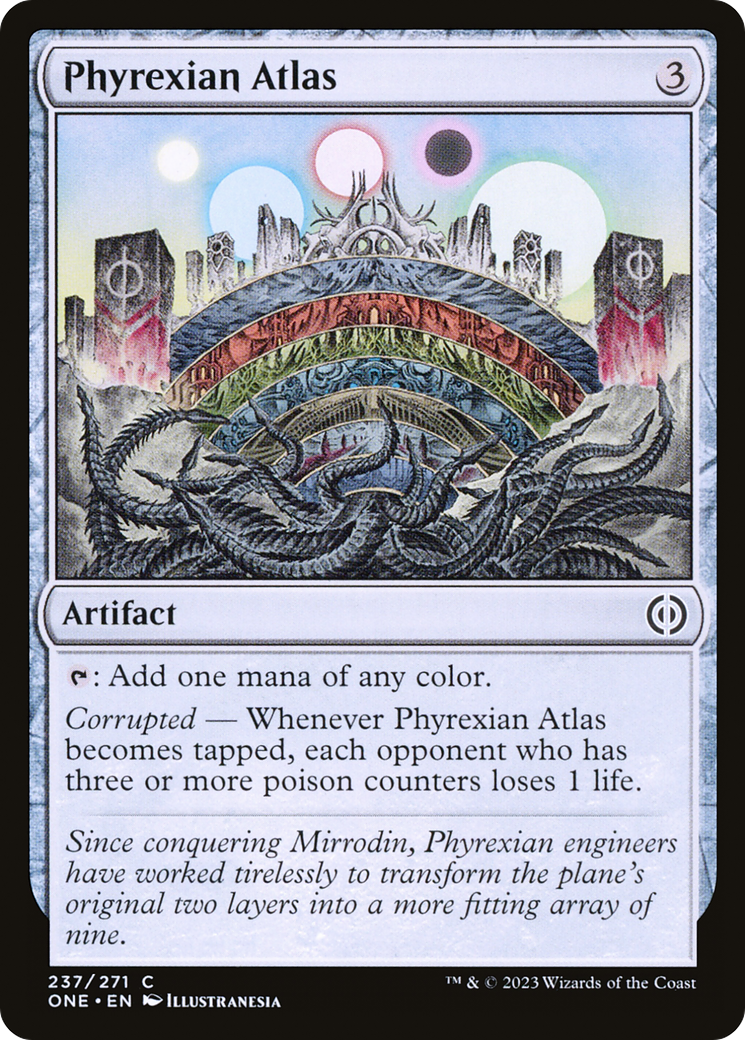 Image of Phyrexian Atlas [Phyrexia: All Will Be One]